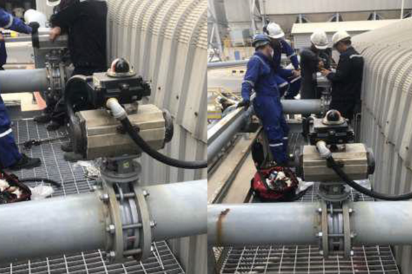 <strong>Project : </strong> Supply Value Butterfly Valve Metal Seats   with mounting for steam application