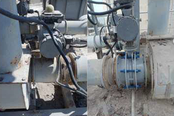 <strong>Project : </strong> CFB3 Bed Ash Silo Vent Fan 1&2 Blower (10   Inch High Performance Butterfly Valve) 2 Set with Remove and  Installation